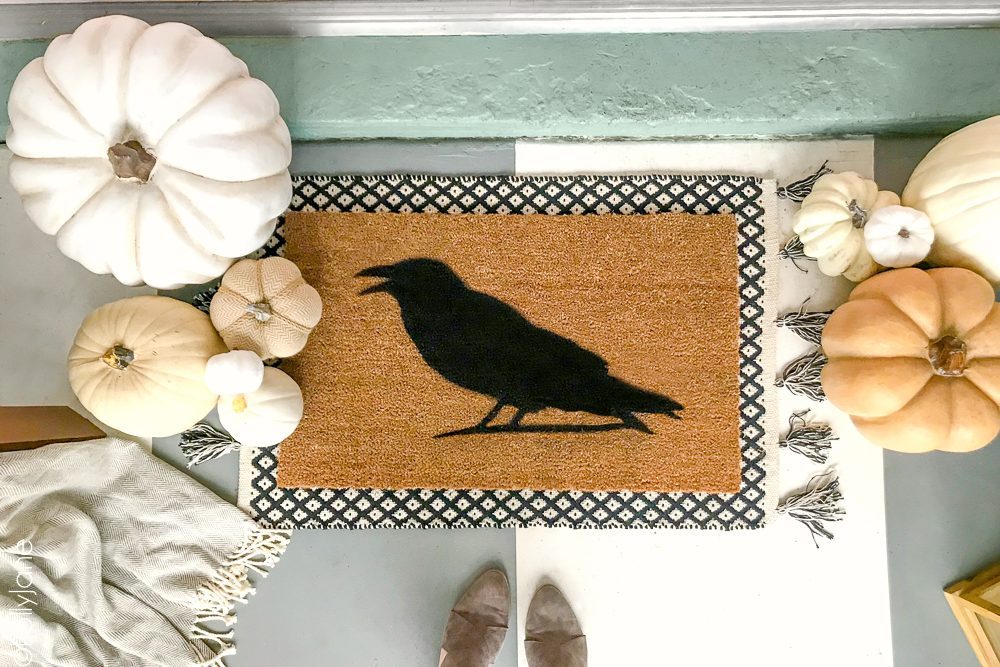 Raven doormat