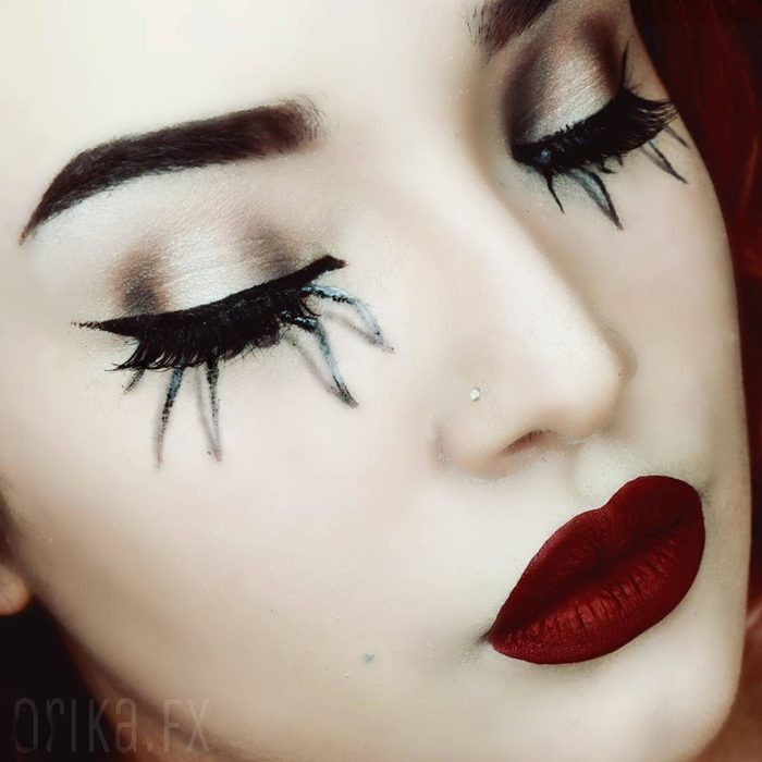 Spider Eye Makeup