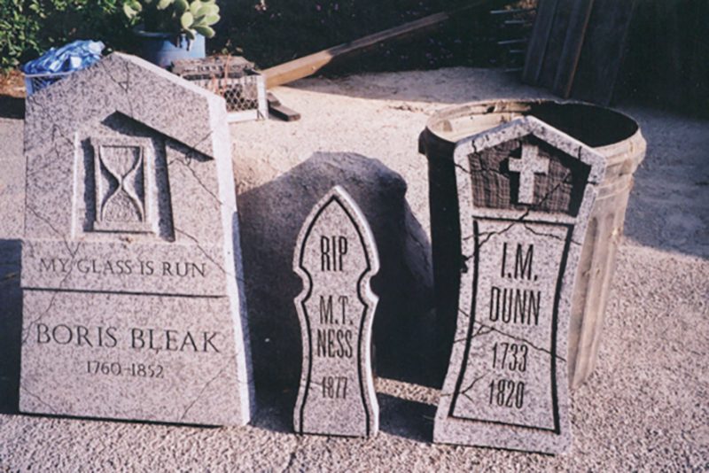 Tomb Stone Decorations