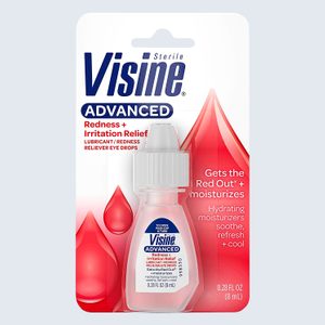 Eye drop bottle labeled 