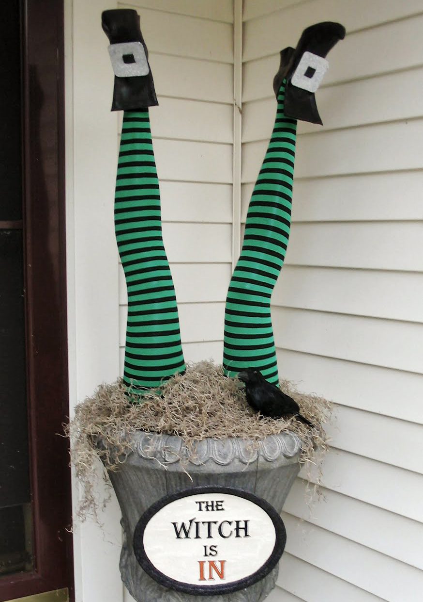 Witch Legs halloween Decoration
