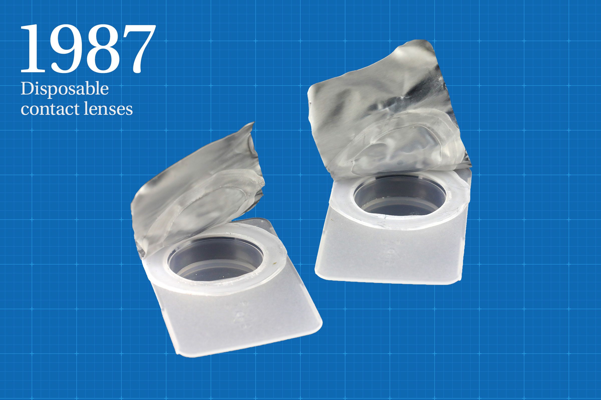 Disposable contact lenses