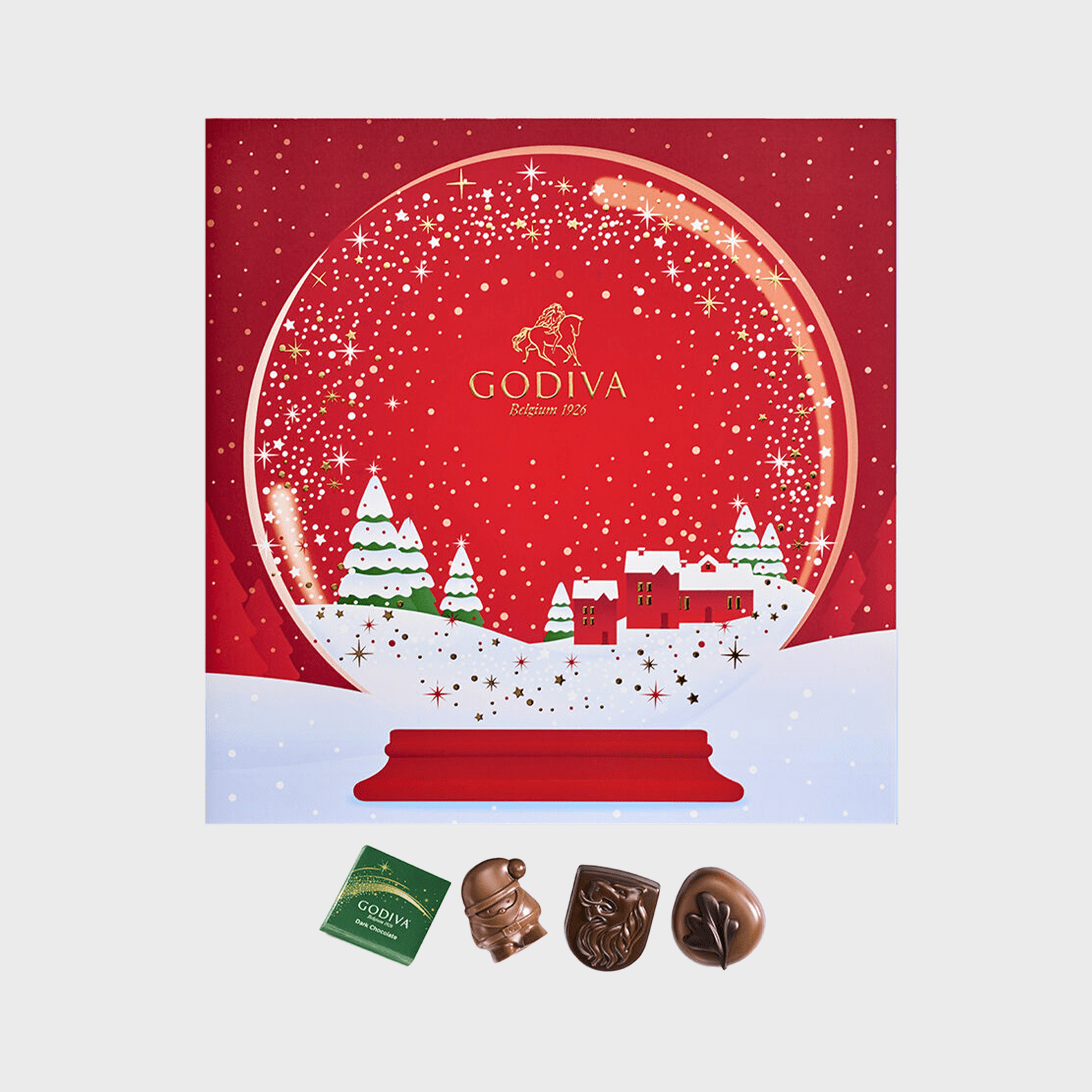 2022 Holiday Classic Chocolate Calendar Ecomm Via Godiva.com