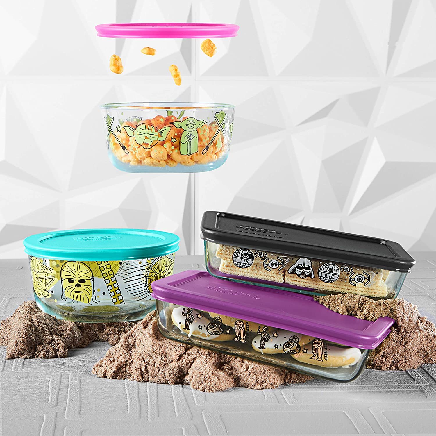 Pyrex Eight Piece Star Wars Food Storage Set