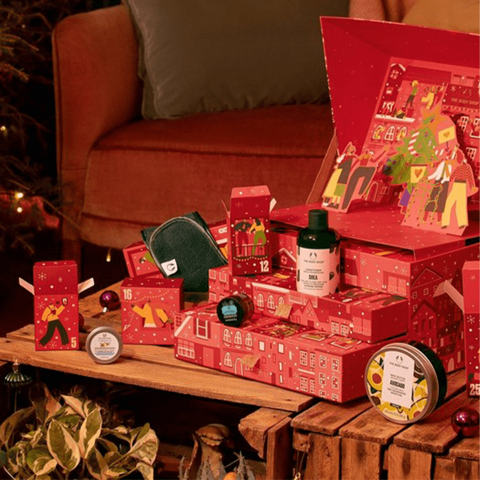 Beauty Advent Calendar Ecomm Via Thebodyshop.com