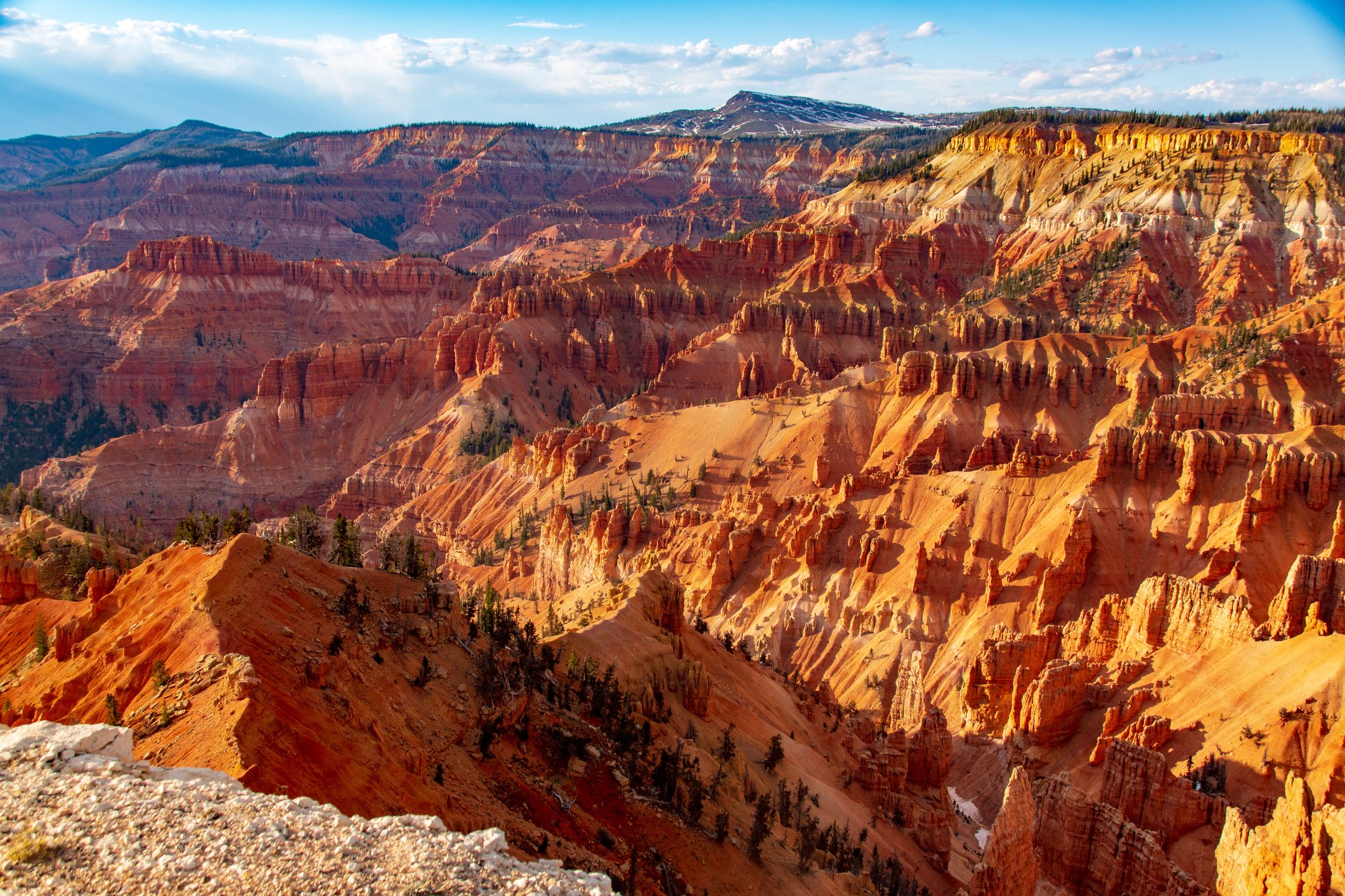 Sunset on the Cliffs of Cedar Breaks National Monument