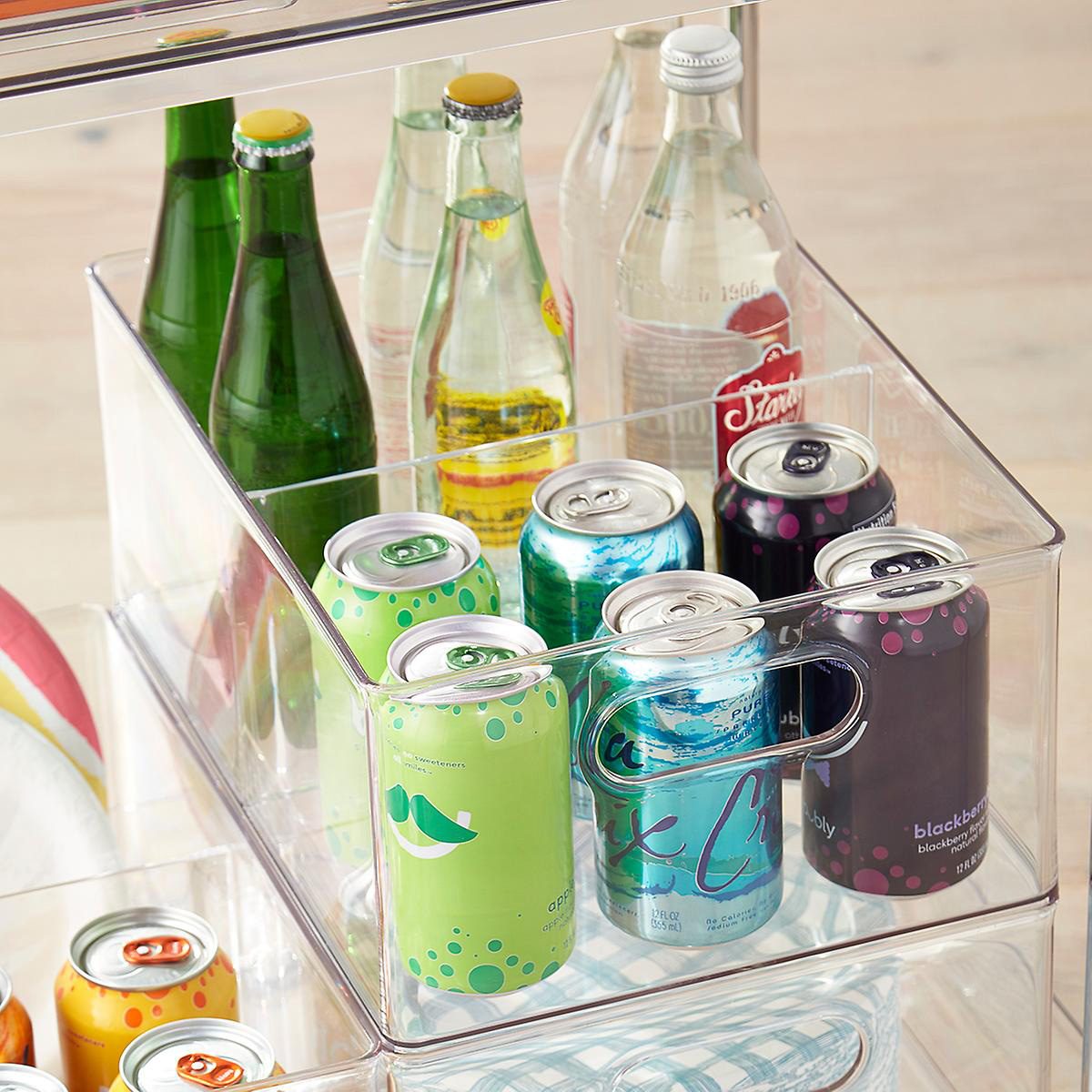 All-purpose deep bins with dividers