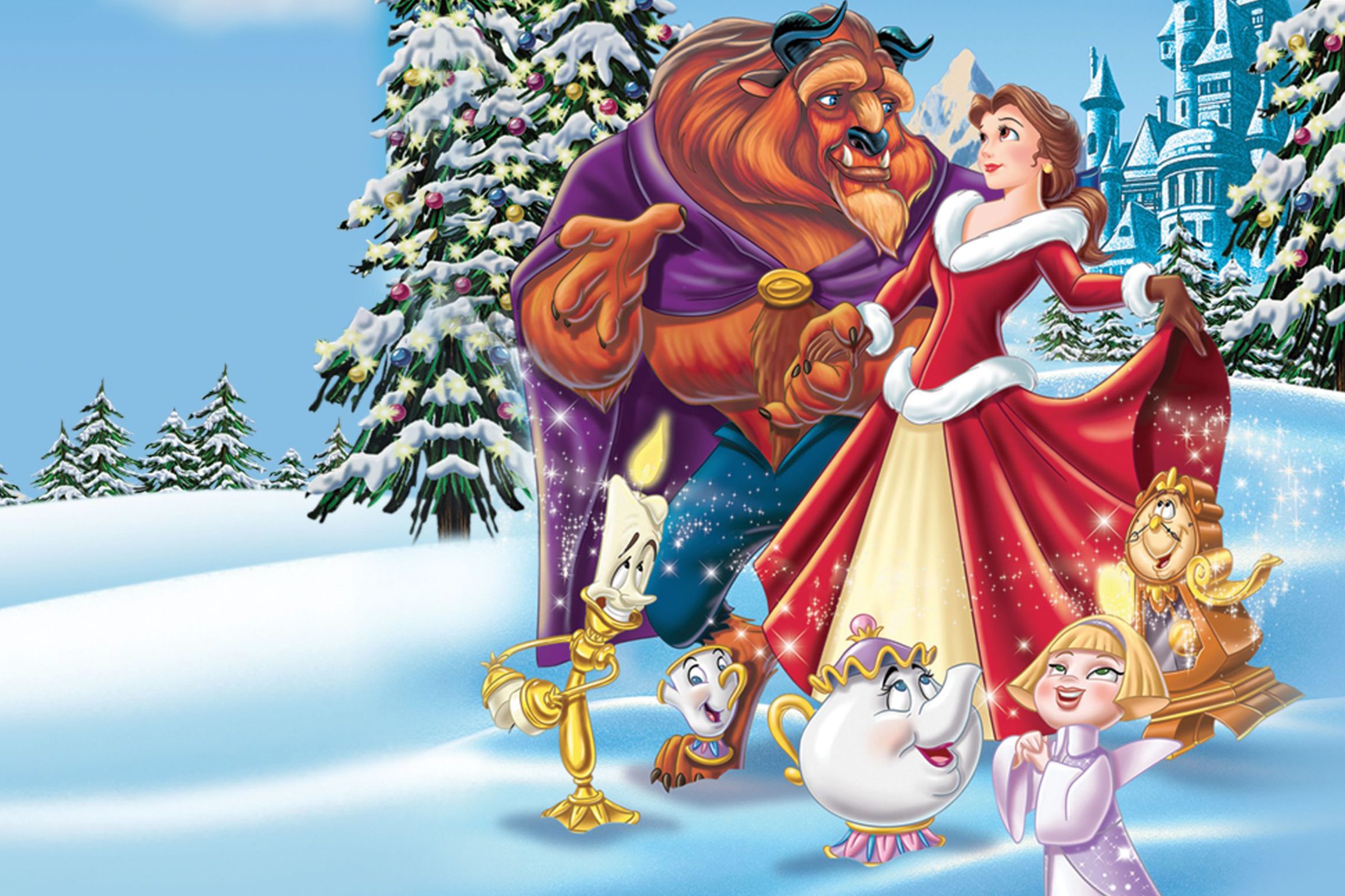 Beauty And The Beast The Enchanted Christmas Movie