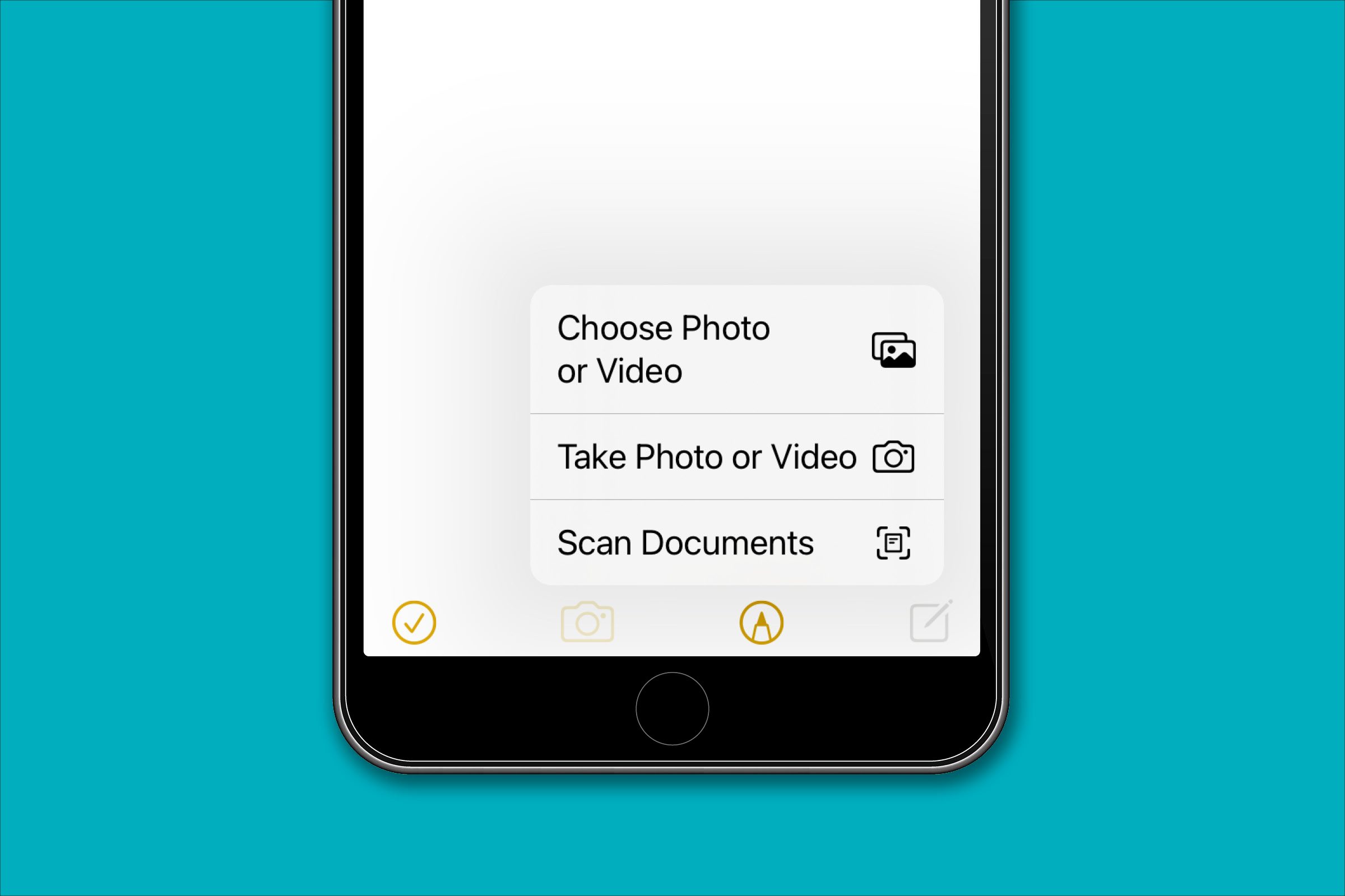 Use your iPhone as a scanner