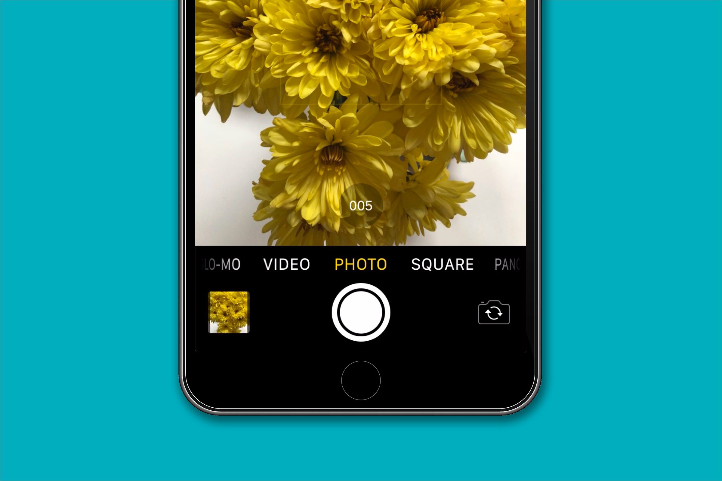 Shoot bursts of photos