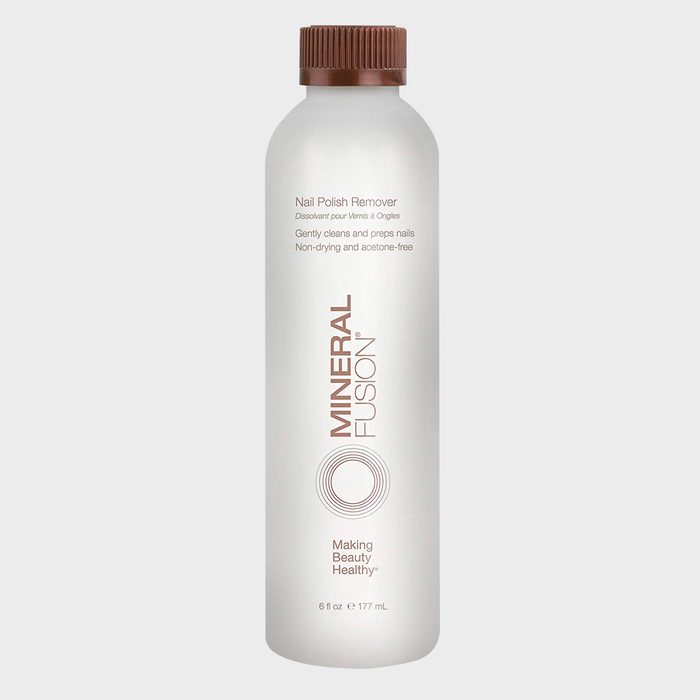 Bottle stands upright, labeled 