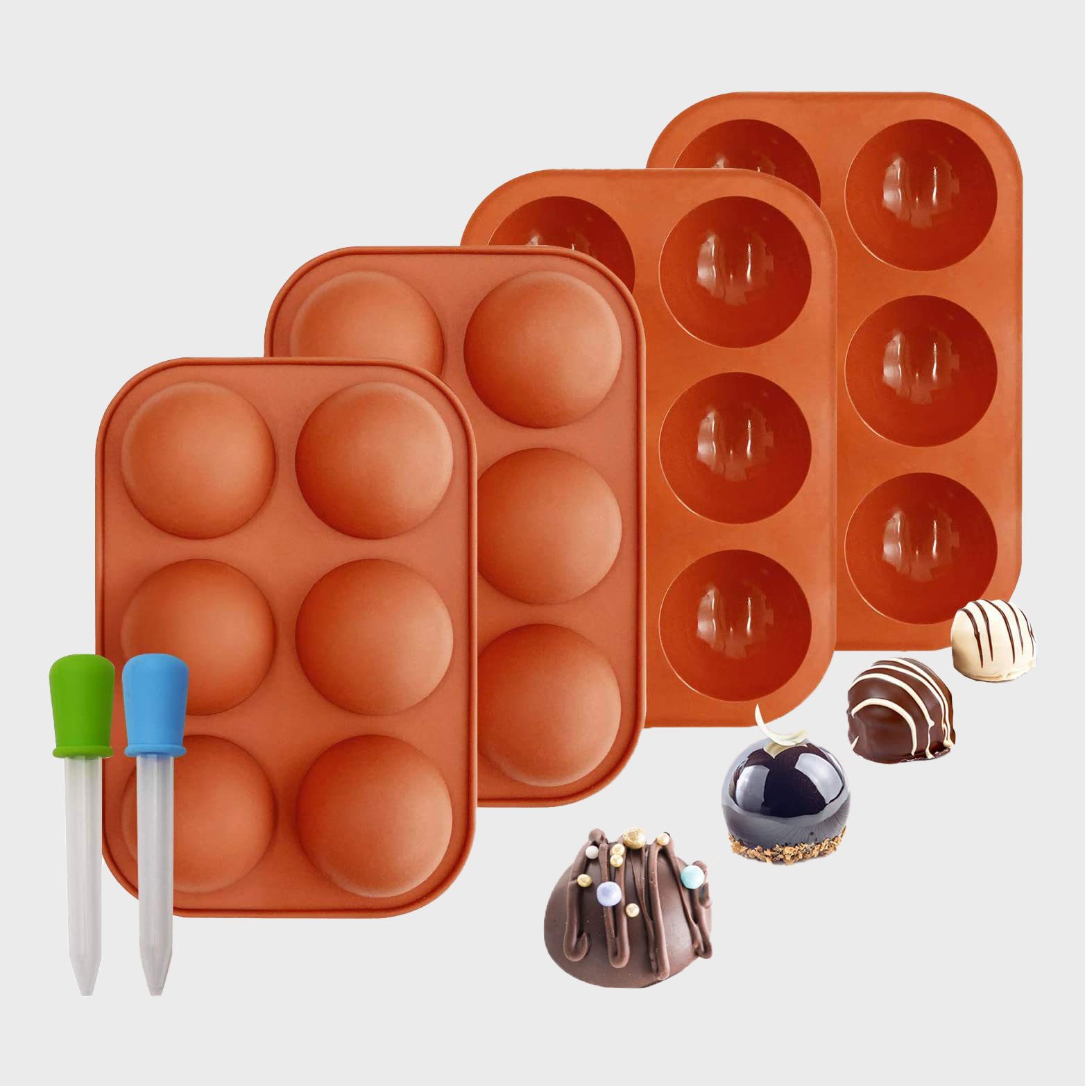 Chocolate Sphere Molds 