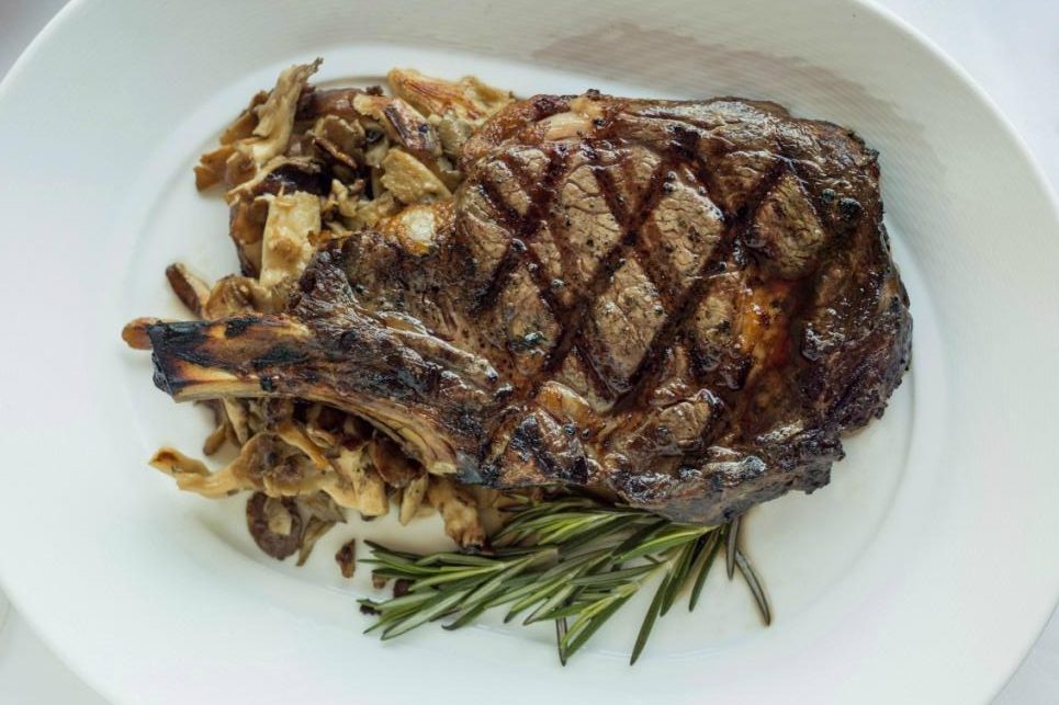 steak at Rattlesnake Club