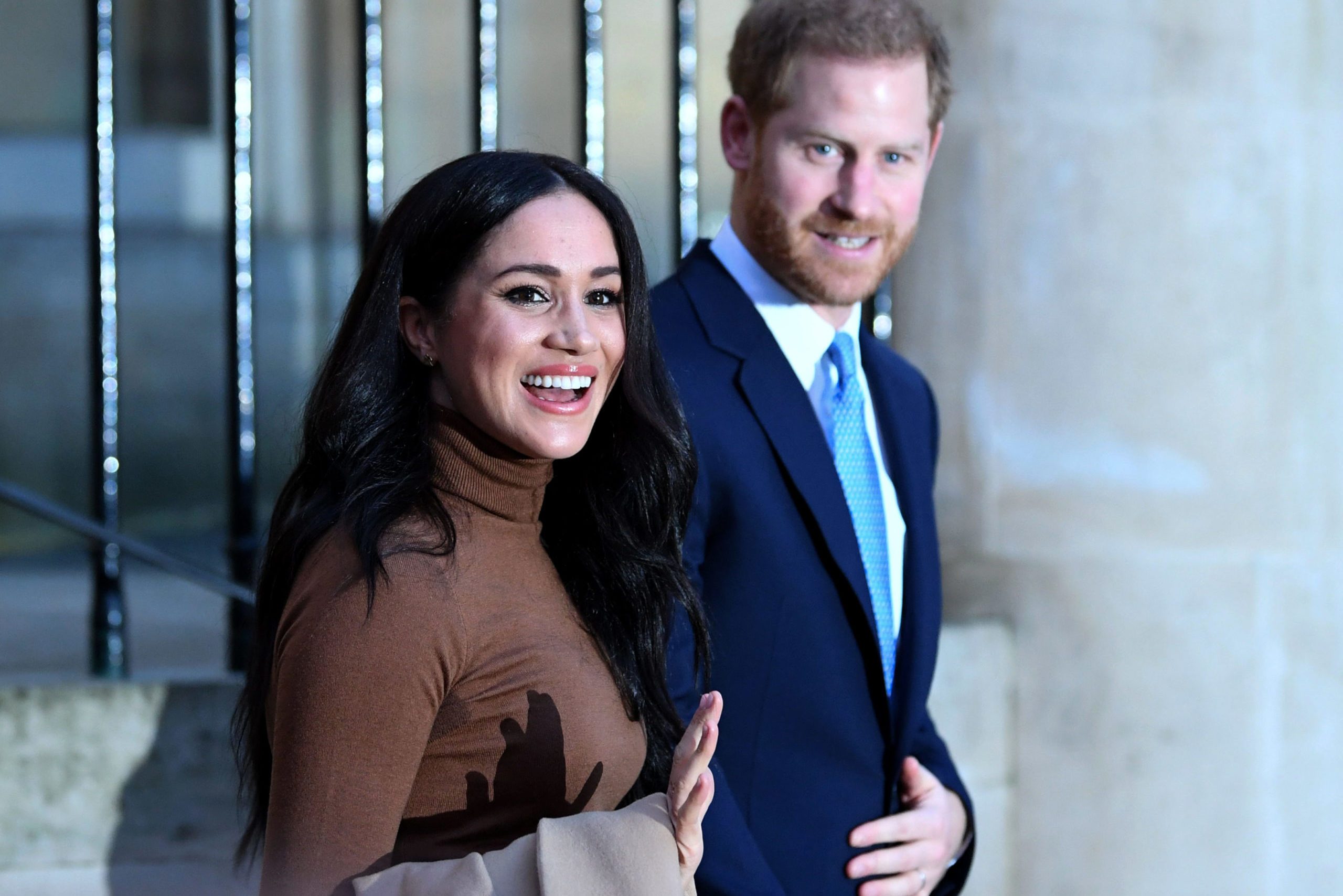 The Duke And Duchess Of Sussex Visit Canada House
