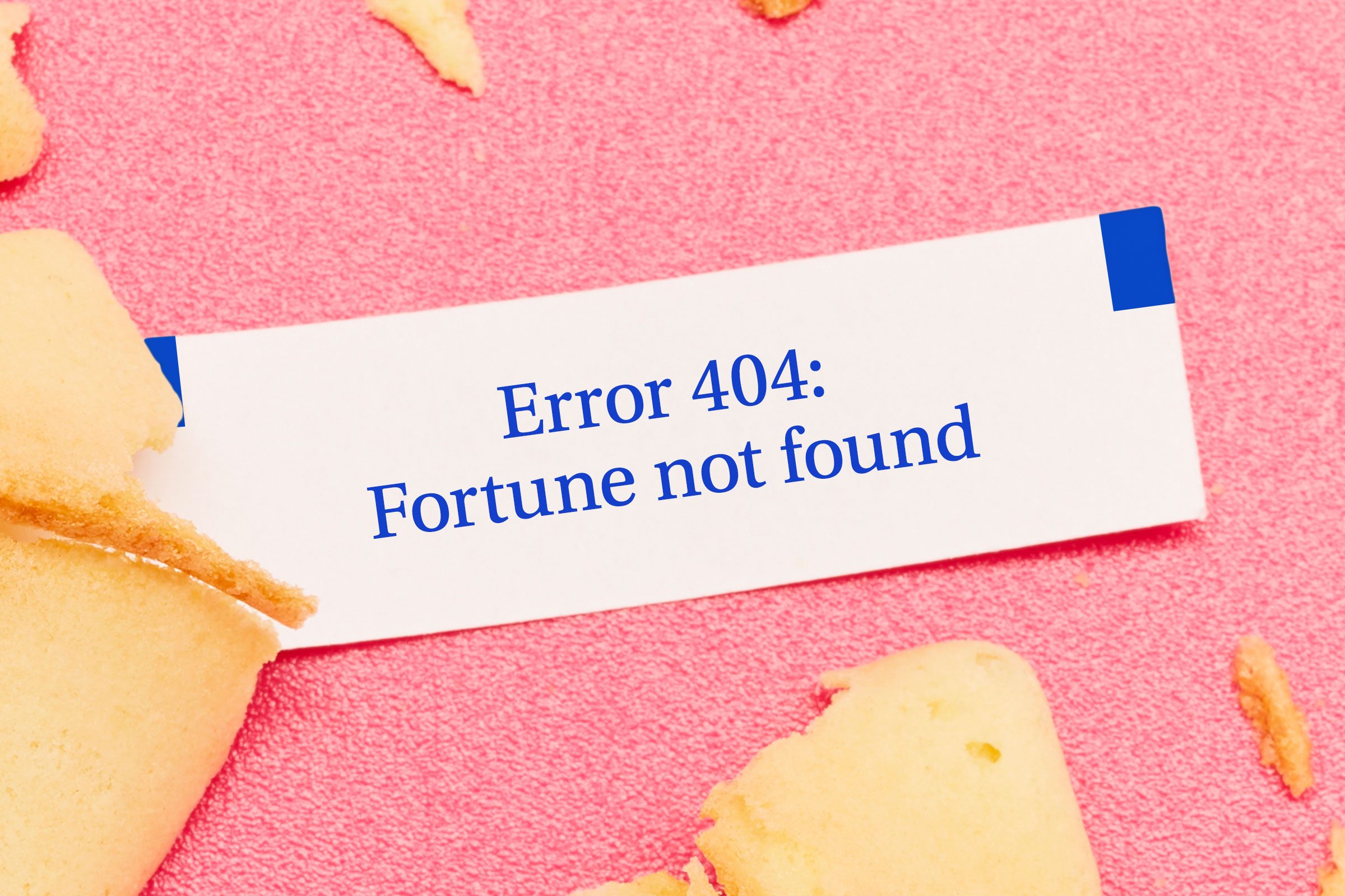 For image: Error 404: Fortune not found