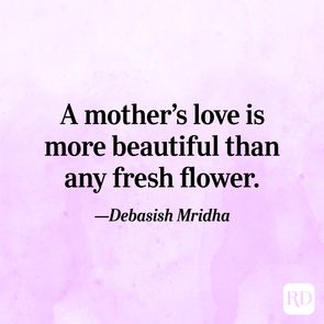 Text on a light purple watercolor background quotes: 
