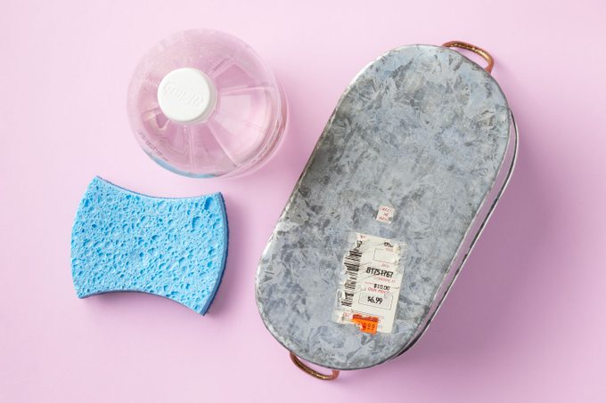 vinegar method for removing sticker residue