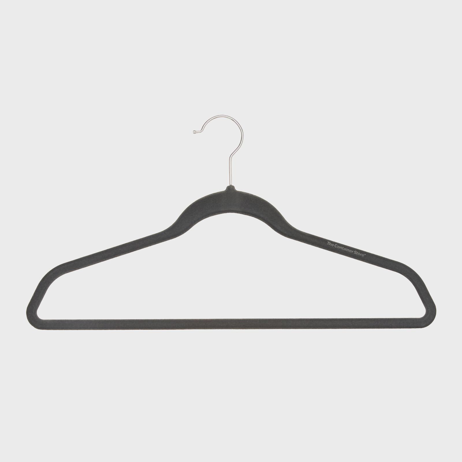 Rd Ecomm Container Store Linen Premium Non Slip Velvet Suit Hangers Via Containerstore.com