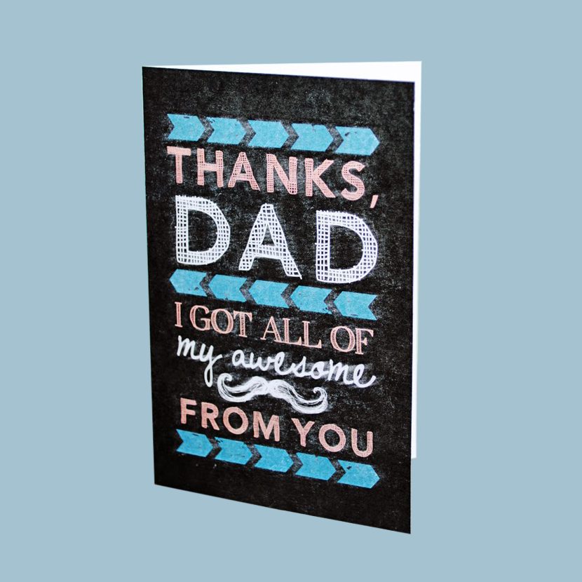 I got all my awesome from you