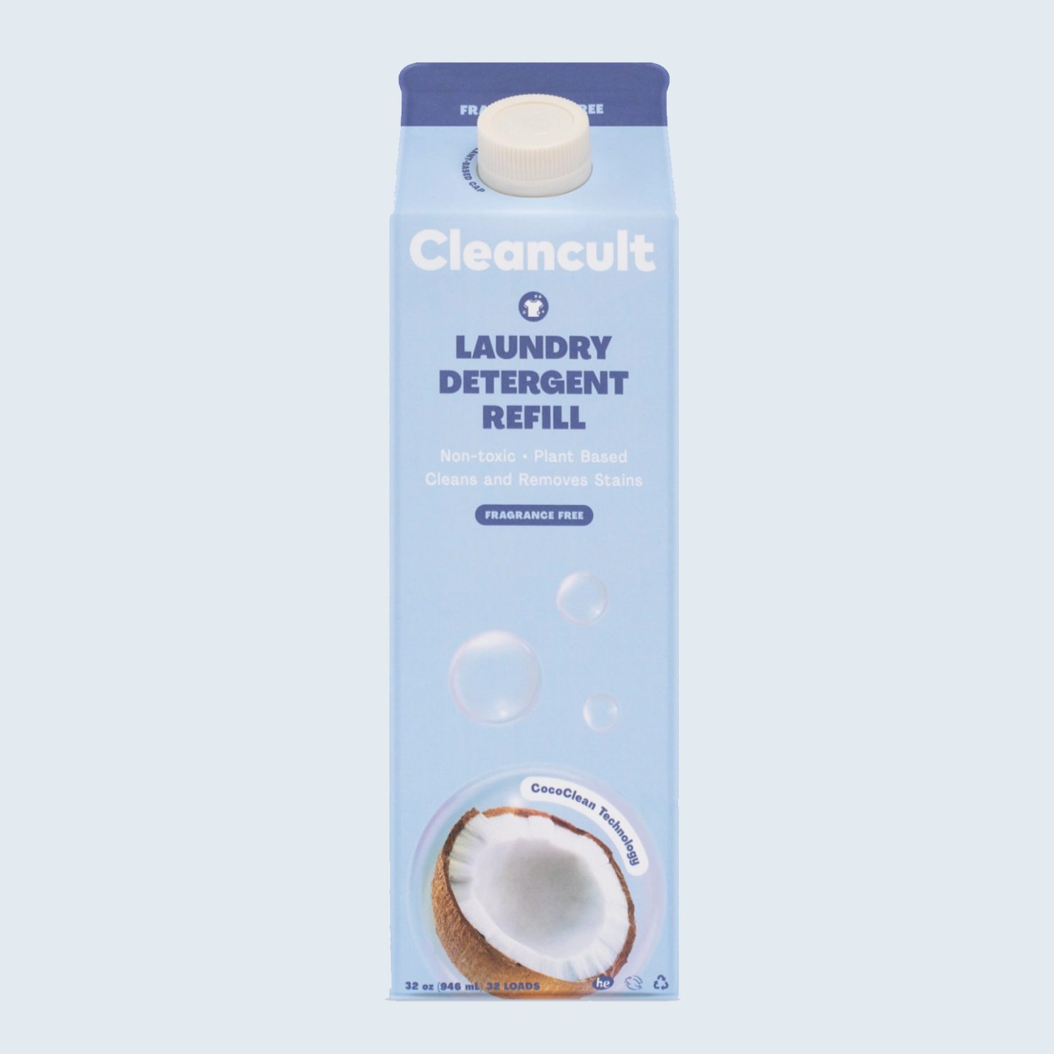 Cleancult Fragrance Free Laundry Detergent