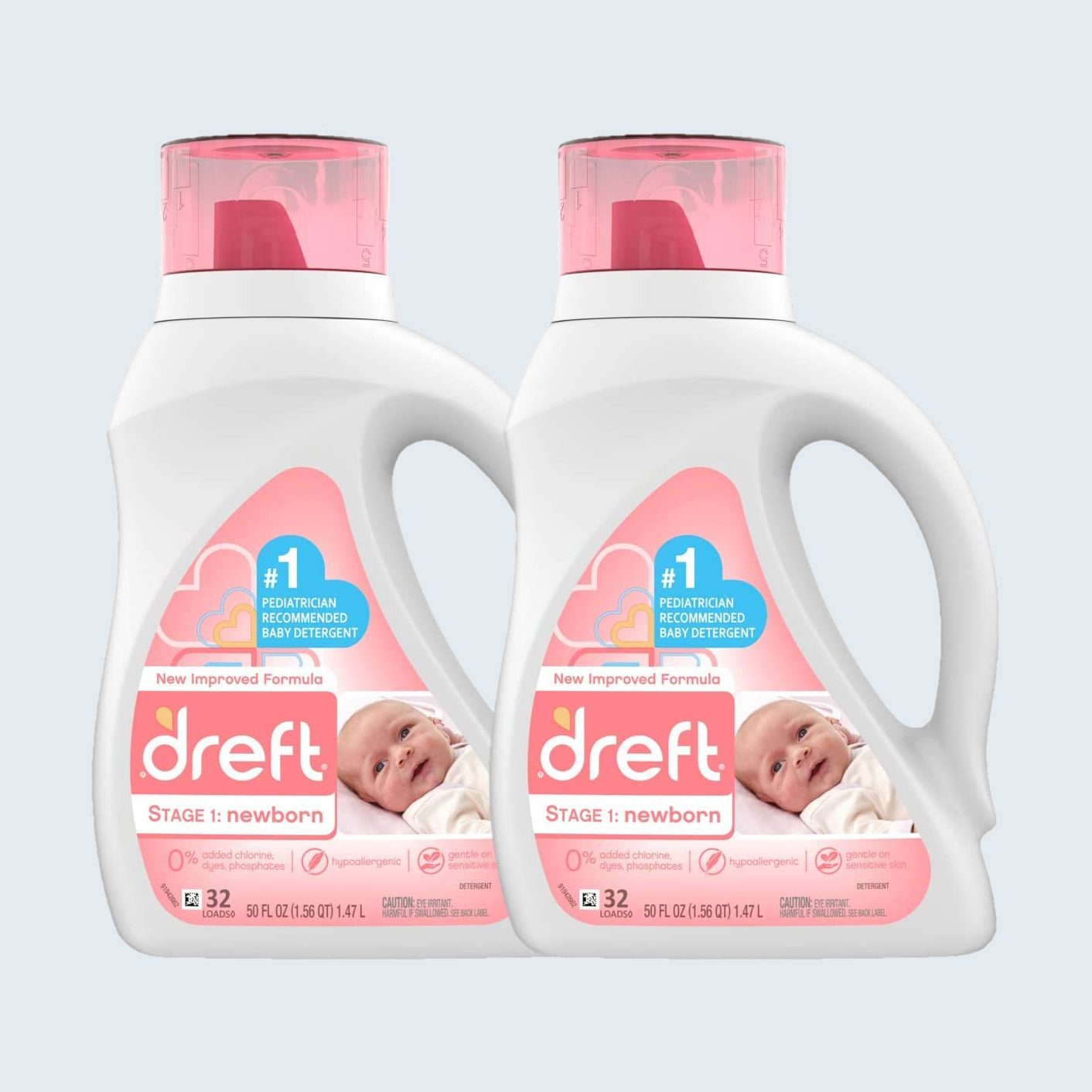 Dreft Stage 1: Newborn Hypoallergenic Liquid Laundry Detergent