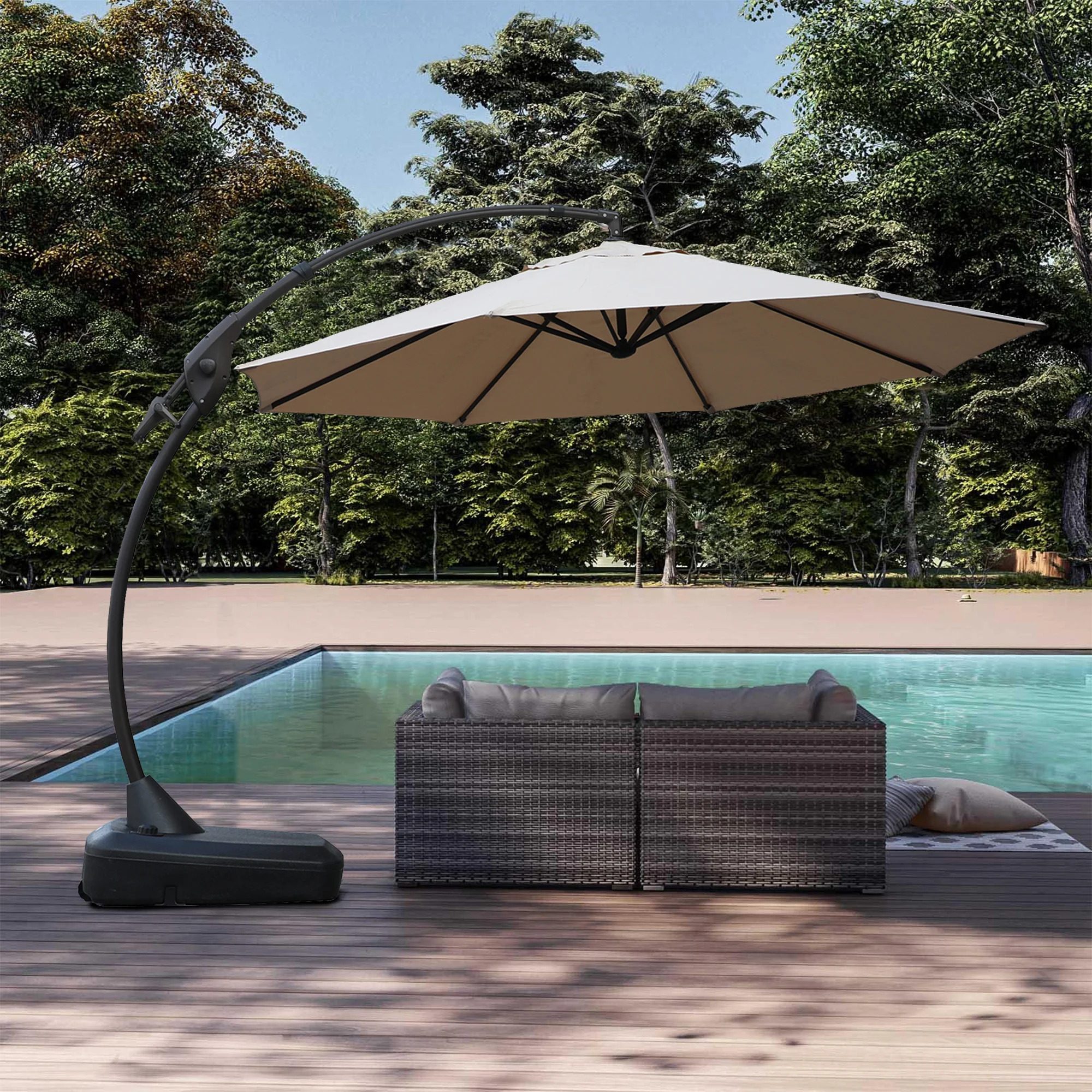 Kimolos Sol 72 Outdoor Umbrella Ecomm Via Wayfair.com