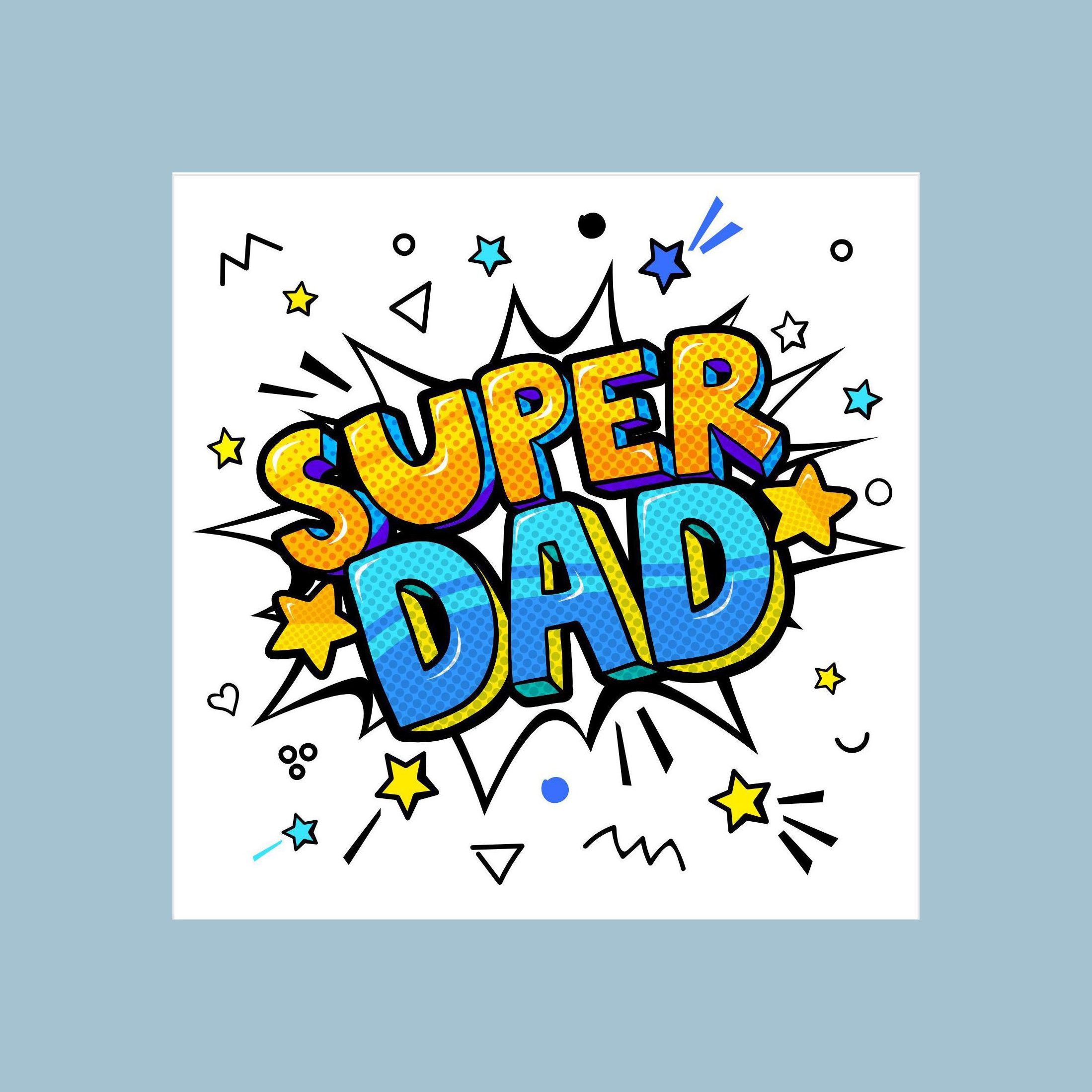Super Dad Fathers Day Card