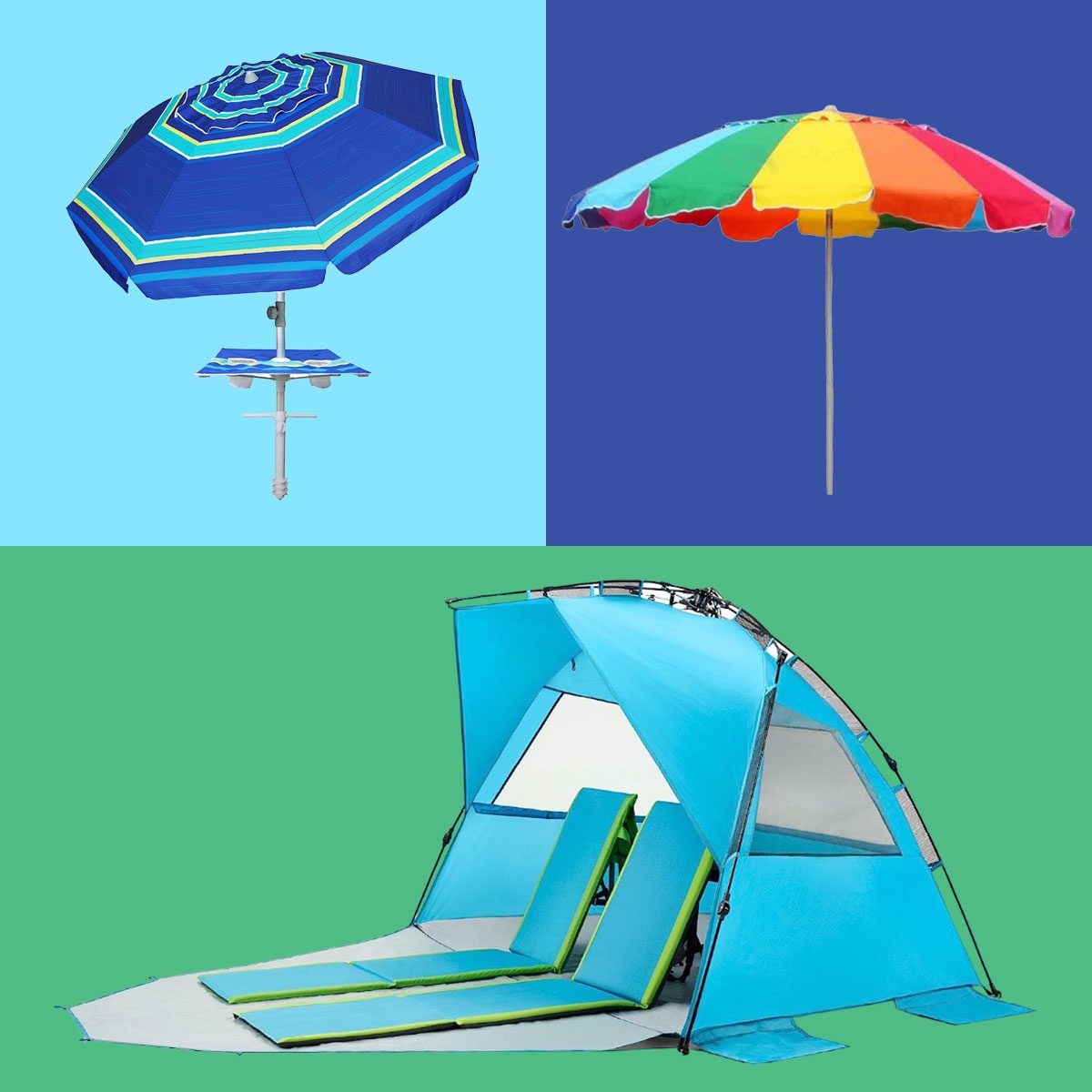 The 11 Best Beach Umbrellas That Won’t Blow Away This Summer