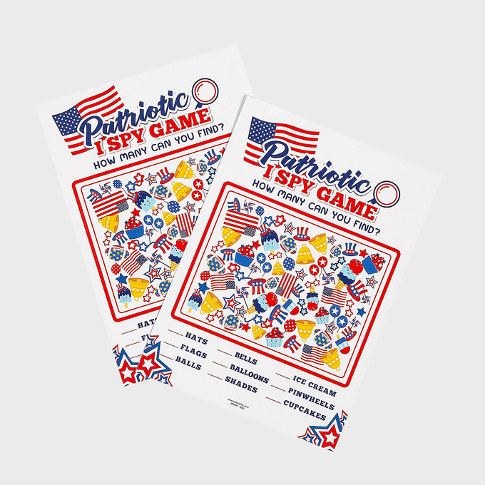 Patriotic I Spy Game Ecomm Via Orientaltrading