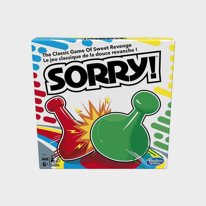 Board game box displays two playing pieces colliding energetically amidst colorful splashes, labeled 