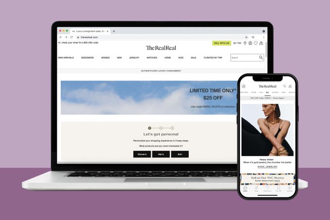 The real real clothes resale