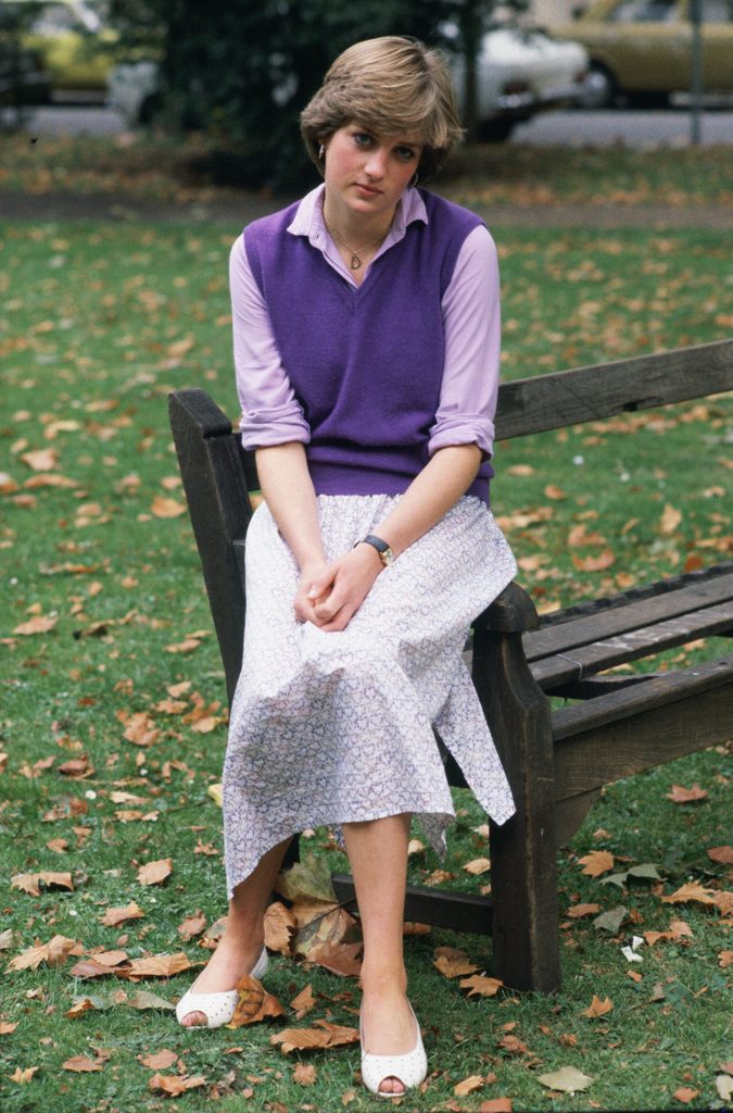 Lady Diana Spencer aged 19 at the Young England Kindergarden