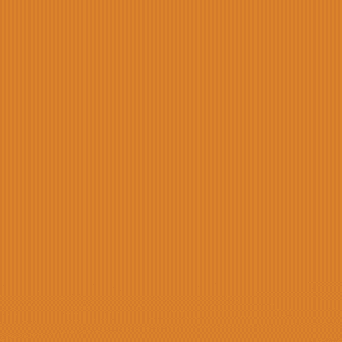 An orange background supports a vibrant animation of a navy blue coffee cup emitting steam, suggesting fresh warmth in a minimalist setting.