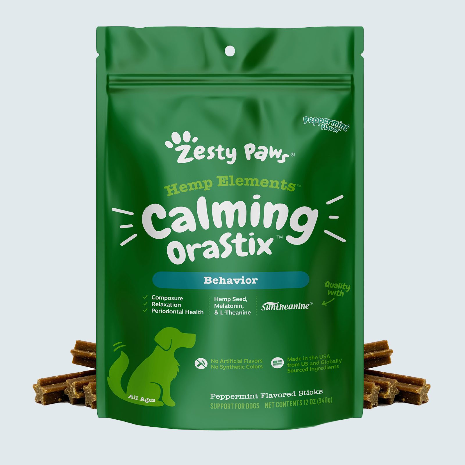 Zesty Paws Calming Oralstix