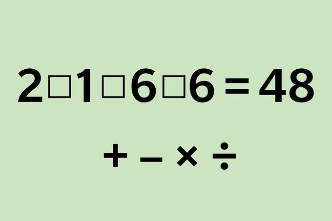 Math puzzle