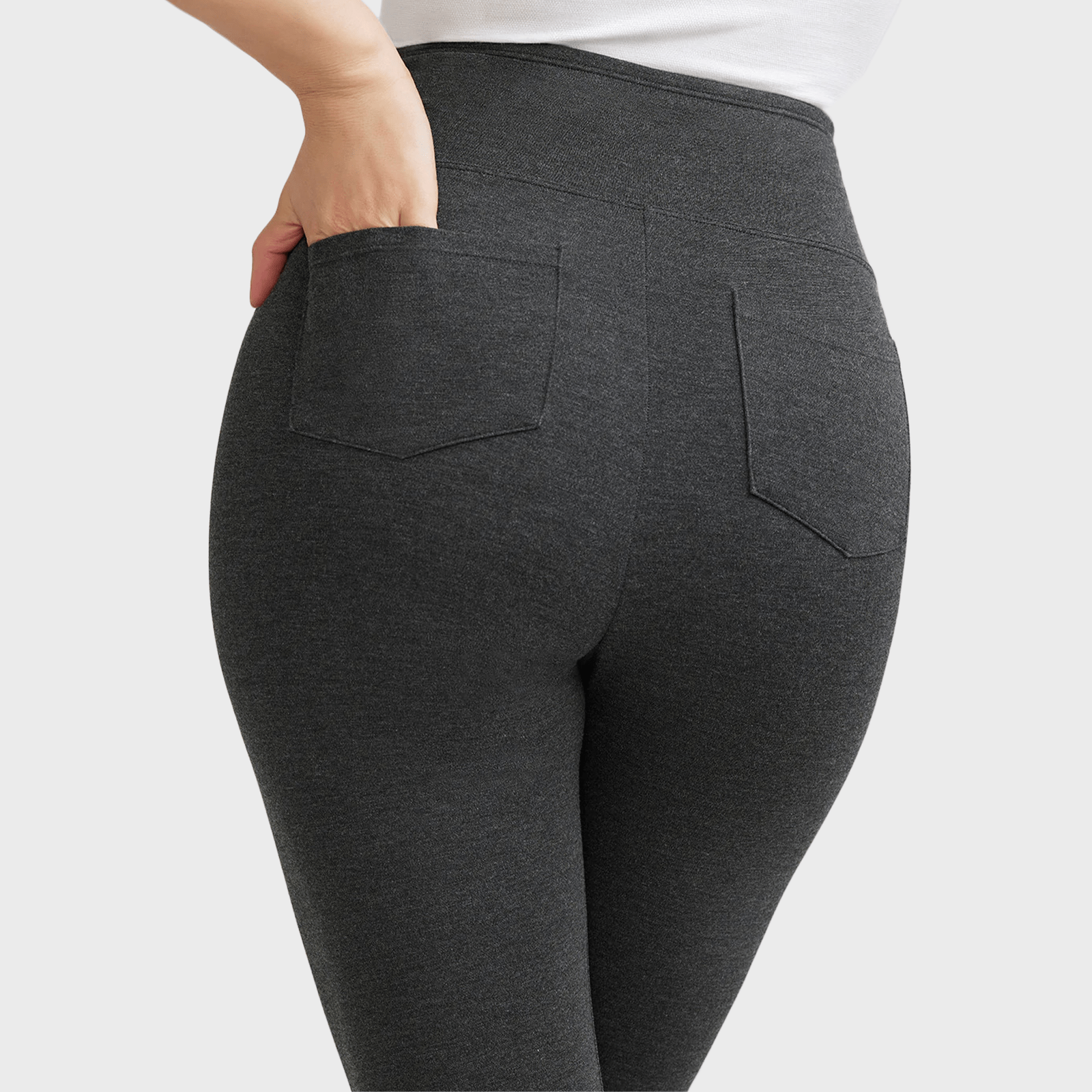Ponte Shaping Legging With Pockets Ecomm Via Yummie
