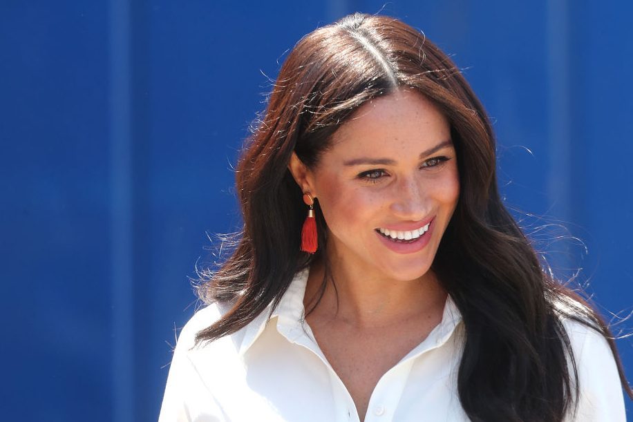 Meghan, Duchess of Sussex visits a township with Prince Harry, Duke of Sussex to learn about Youth Employment Services