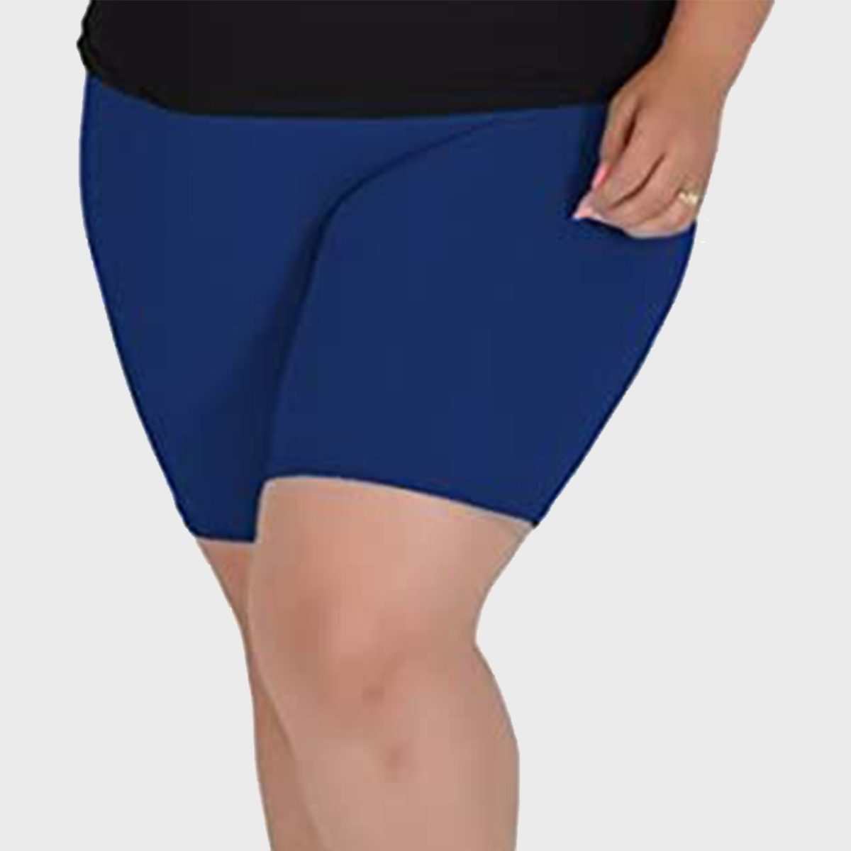 Stretch Is Comfort Cotton Plus Size Bike Shorts