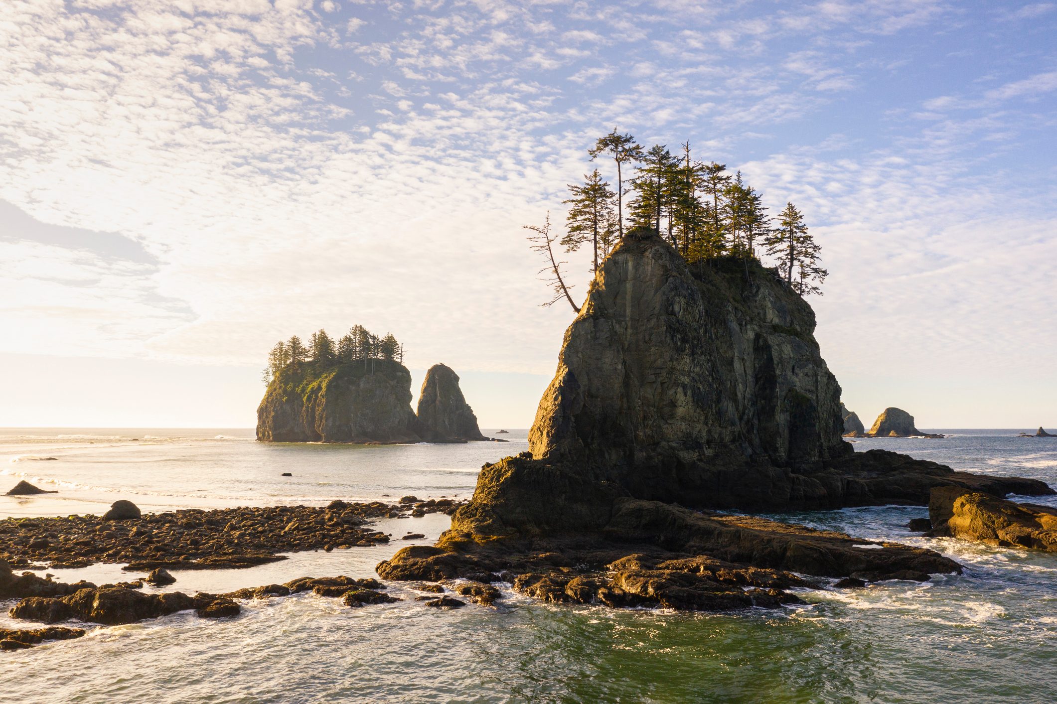 Second Beach, La Push, Washington, USA.
