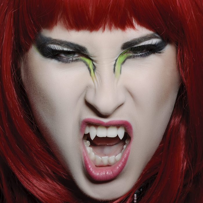 vampire face paint for halloween