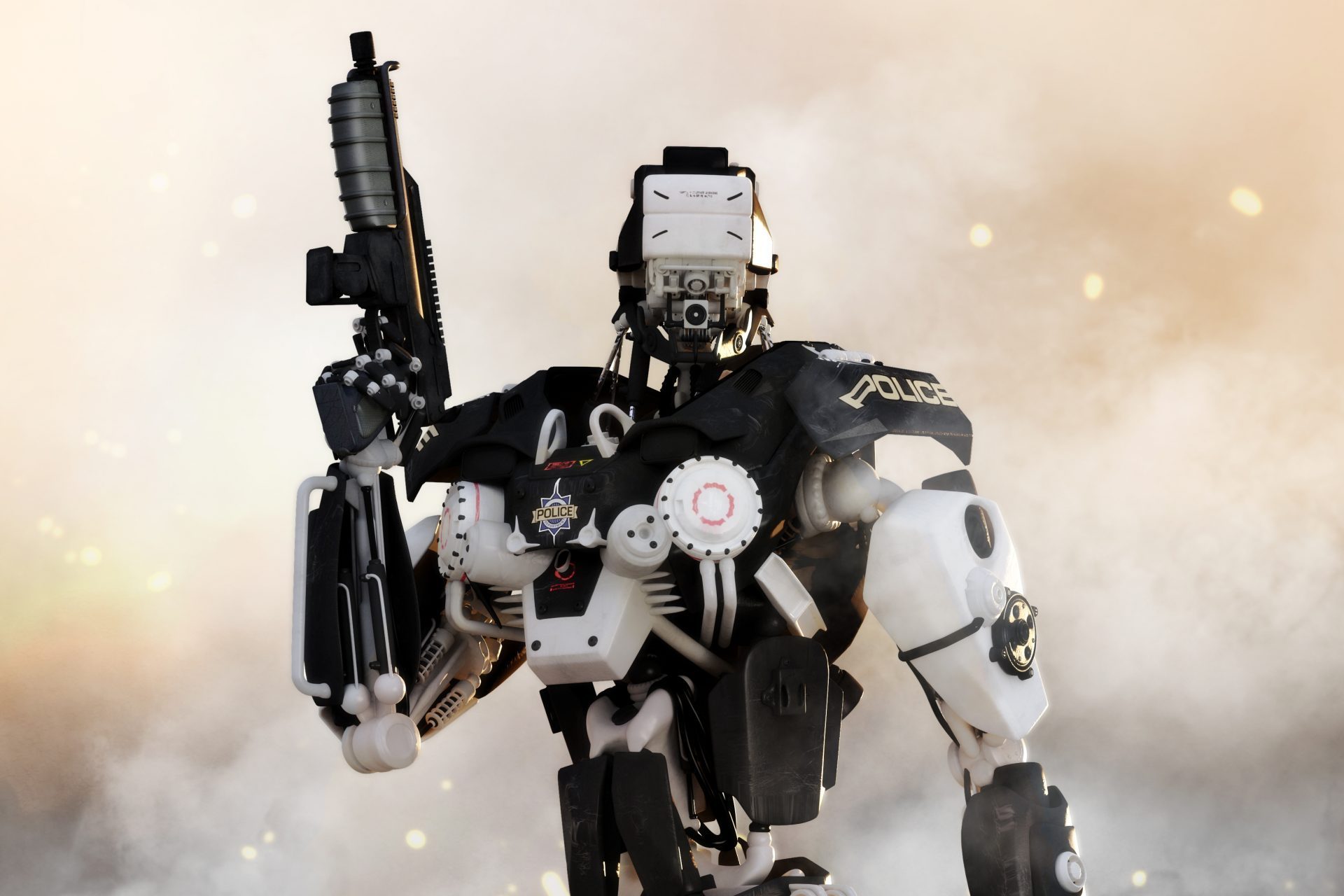 killer robot monster