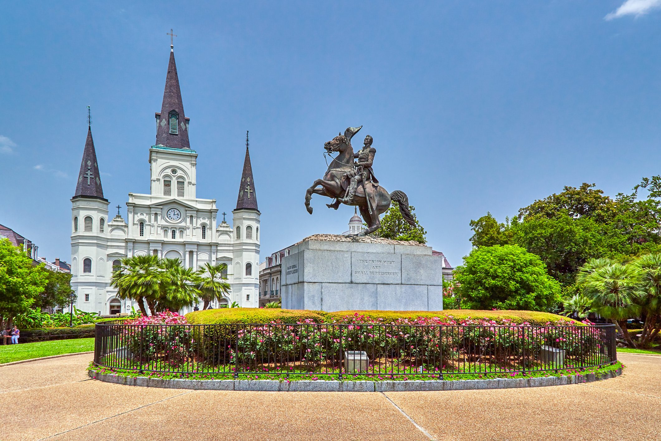 Jackson Square and St Louis Cathedral