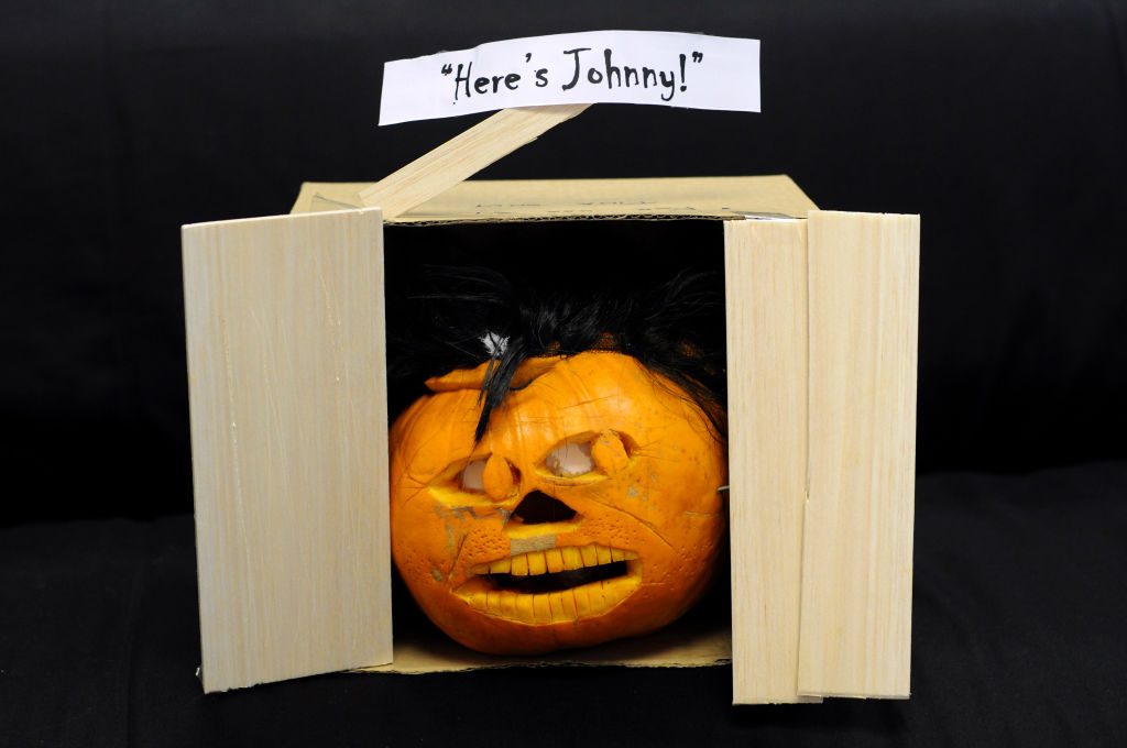 The shining themed halloween pumpkin