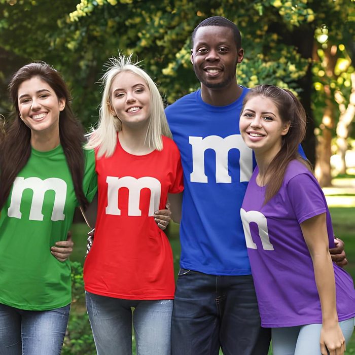 M And M Tshirt Halloween Costumes
