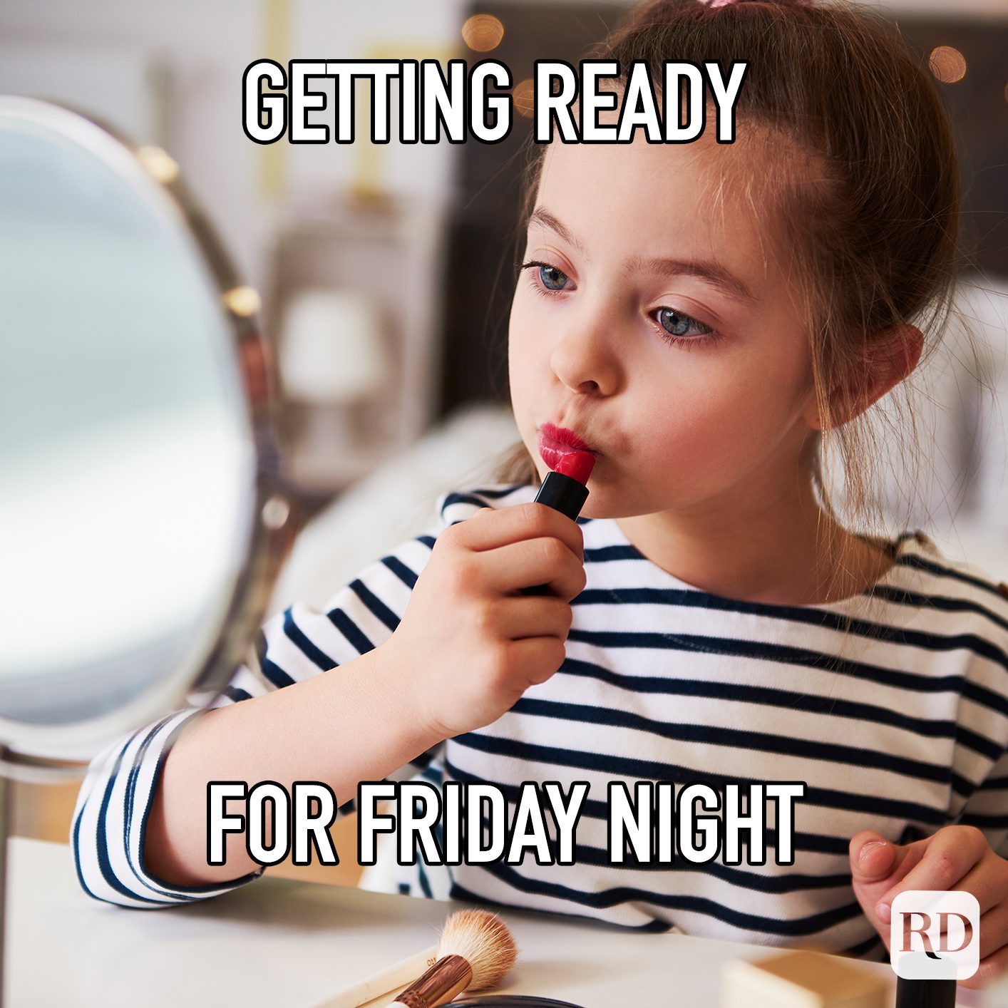 Getting Ready For Friday Night