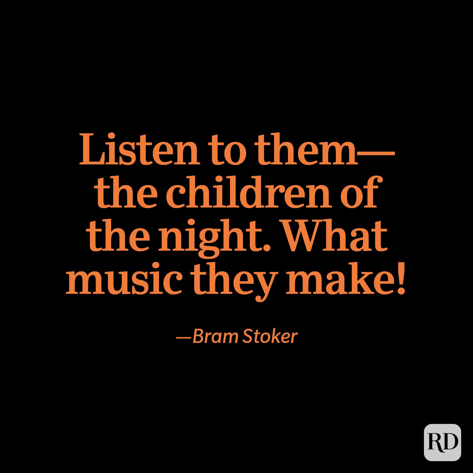 Halloween Quote By Bram Stoker