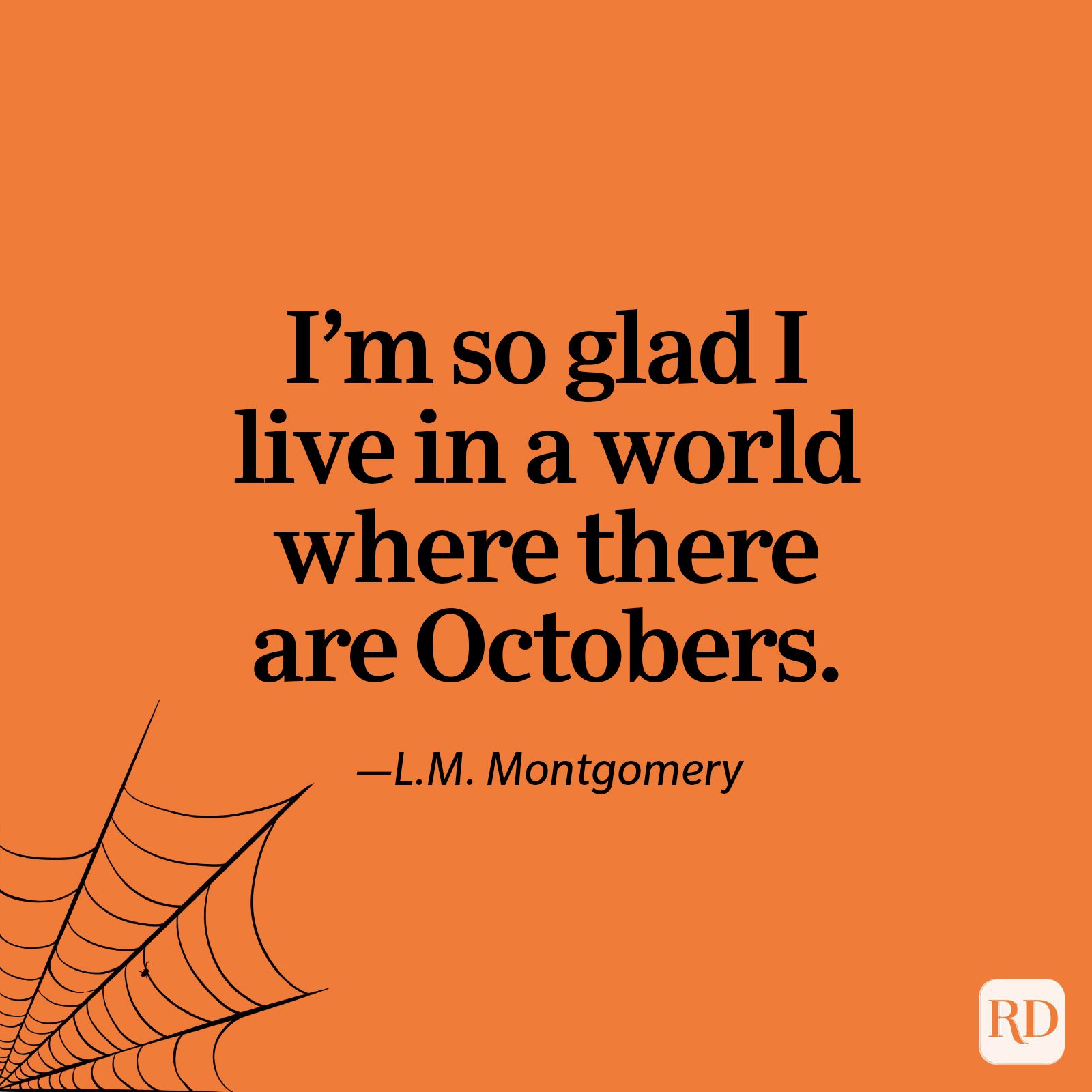 Halloween Quote By L.m. Montgomery