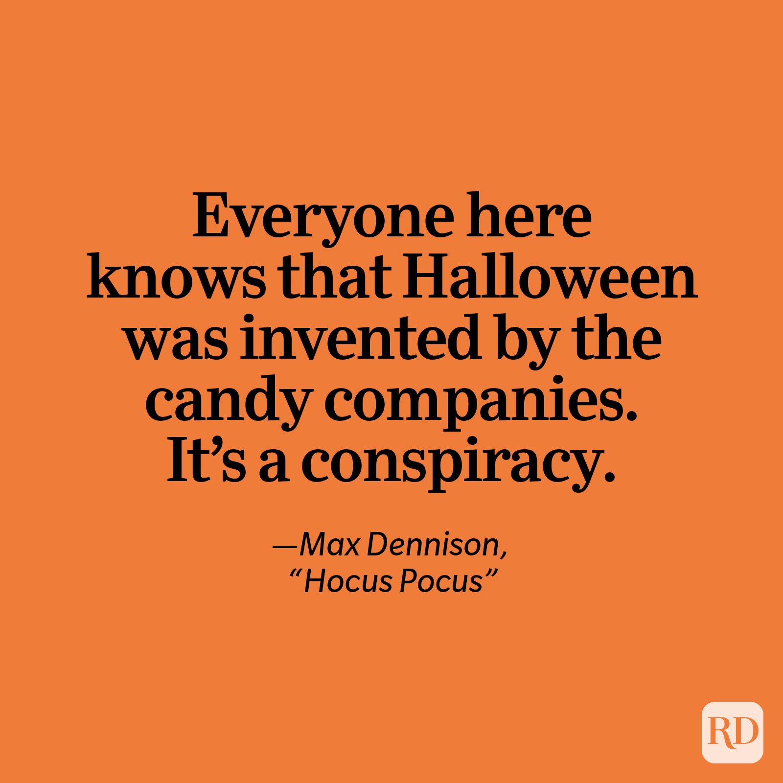 Halloween Quote By Max Dennison