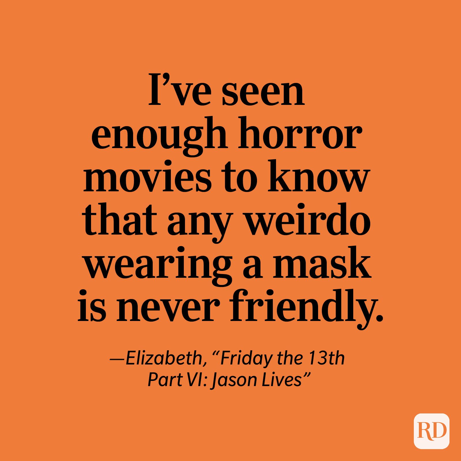 Friday the 13th quote