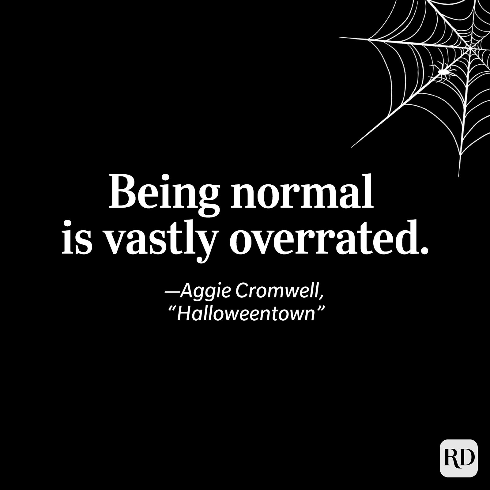 Aggie Cromwell, "Halloweentown" quote